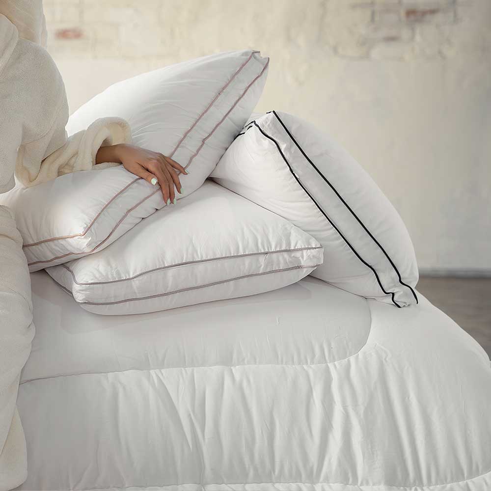 بالش میکروفایبر (پر قو )  ژله ای